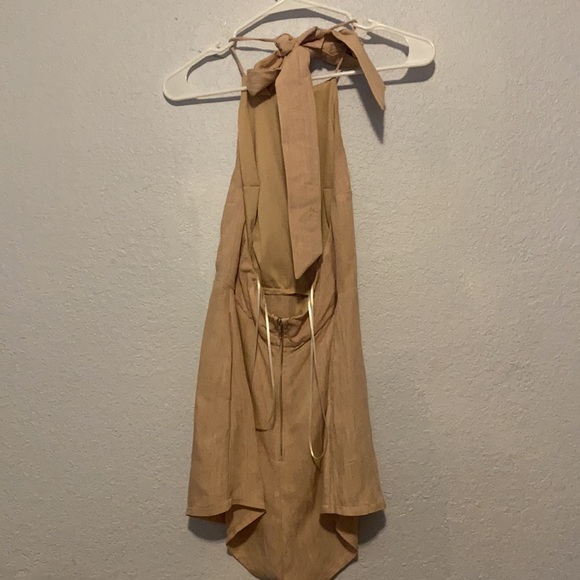 Nude Color Romper - Picture 2 of 2